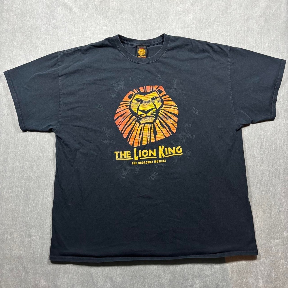 The Lion King Broadway Musical black t shirt